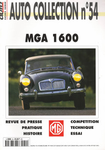 MGA 1600 - Magazine AUTO COLLECTION N°54 | AUTO COLLECTION N°54 |