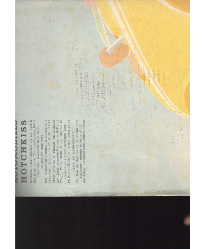 Brochure HOTCHKISS Le juste milieu Edition STEP PARIS (original) | HOTCHKISS 1 |