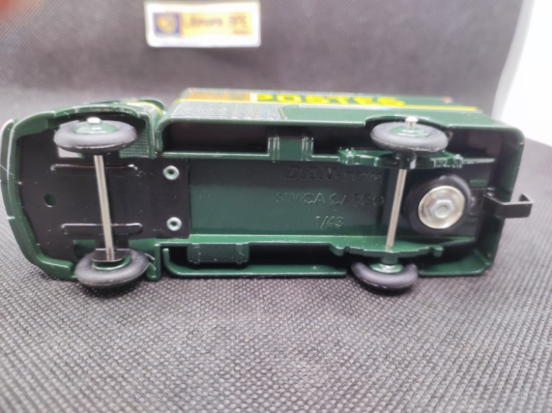 SIMCA CARGO FOURGON POSTES - DAN TOYS - N° 116 - 1/43 | Simca Cargo Fourgon Postes - 116 |