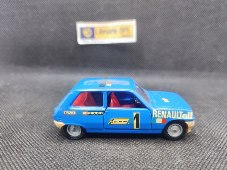 RENAULT 5 TL ALPINE COUPE ELF - SOLIDO - N° 58 B - 1/43 | Renault R5 Alpine Coupe ELF - 58 B |