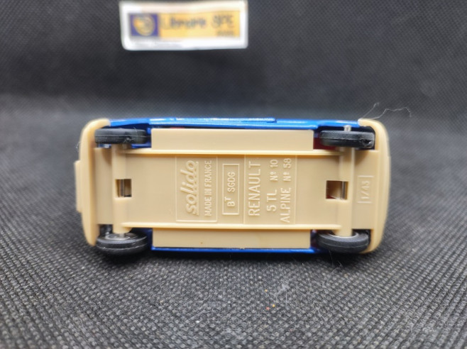 RENAULT 5 TL ALPINE COUPE ELF - SOLIDO - N° 58 B - 1/43 | Renault R5 Alpine Coupe ELF - 58 B |