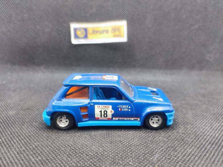 RENAULT 5 TURBO N° 18 TOUR DE CORSE - SOLIDO - N° 1023 - 1/43 | Renault 5 Turbo N° 18 Tour de Corse - 1023 |
