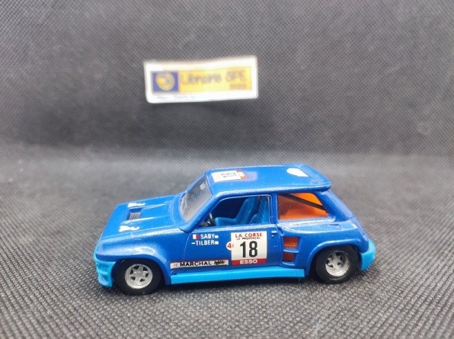 RENAULT 5 TURBO N° 18 TOUR DE CORSE - SOLIDO - N° 1023 - 1/43 | Renault 5 Turbo N° 18 Tour de Corse - 1023 |