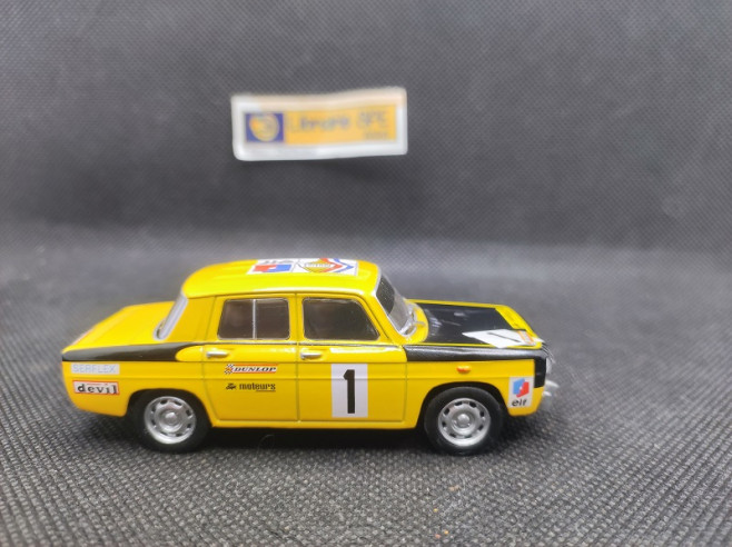 RENAULT 8 GORDINI N° 1 COUPE 1970 - ELIGOR - N° 62 - 1/43 | Renault 8 Gordini N°1 coupe de 1970 - 62 |