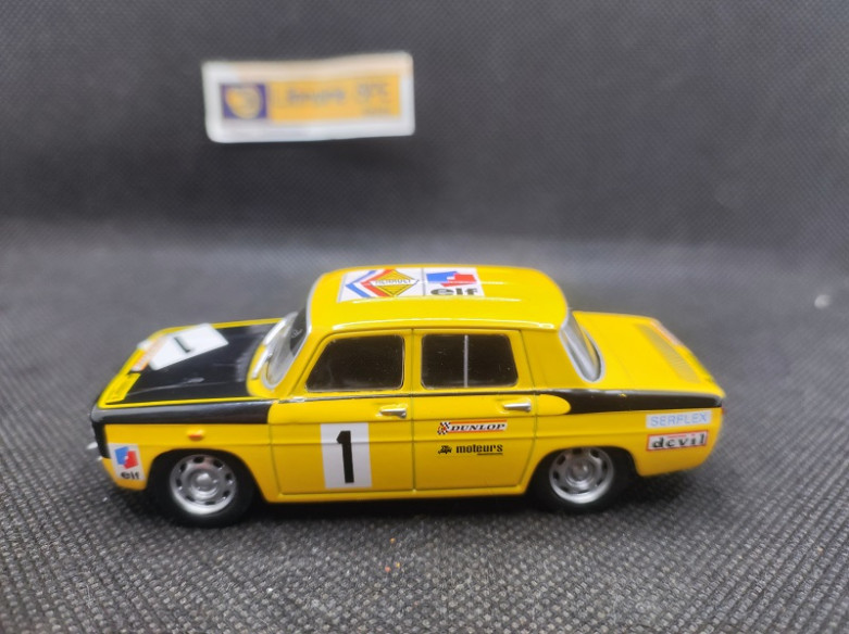 RENAULT 8 GORDINI N° 1 COUPE 1970 - ELIGOR - N° 62 - 1/43 | Renault 8 Gordini N°1 coupe de 1970 - 62 |