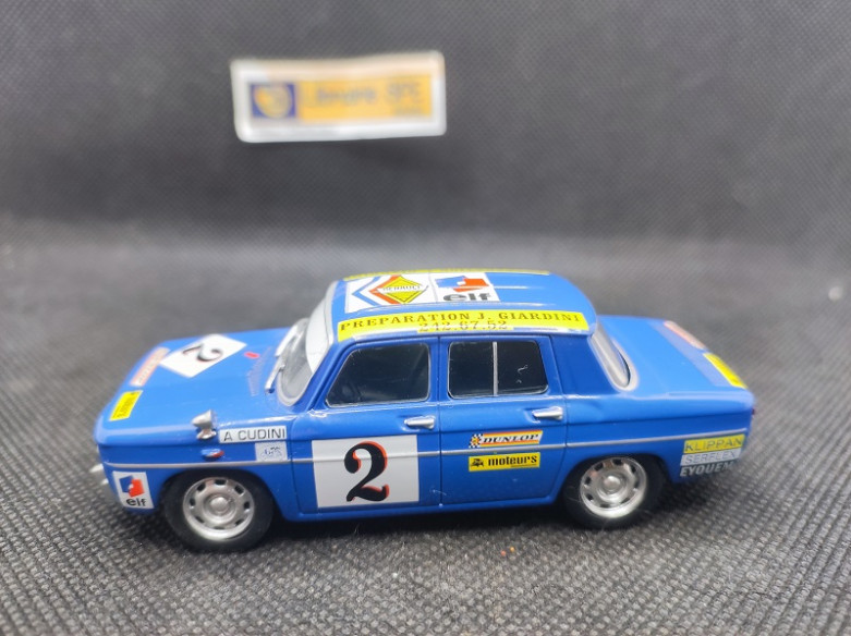 RENAULT 8 GORDINI N°2 COUPE 1970 - ELIGOR - N° 64 - 1/43 | Renault 8 Gordini N° 2 coupe de 1970 - 64 |