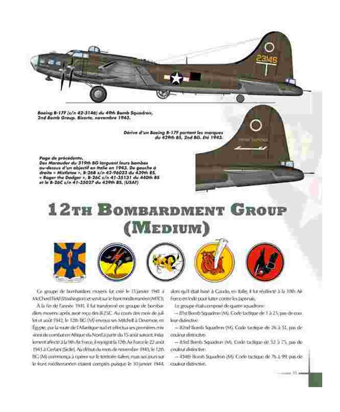 Les 12th et 15th AIR FORCES De Gérard Paloque | 9782352502098 |