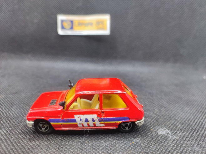 RENAULT 5 RTL - MAJORETTE - N° 257 - 1/55 | Renault 5 RTL - 257 |