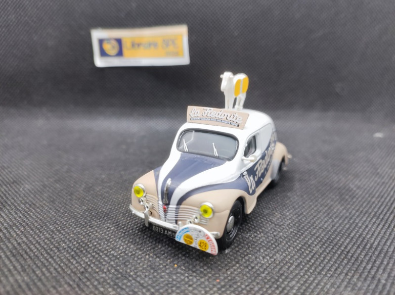 RENAULT 4 CV " LA REDOUTE " TOUR DE FRANCE 1955 - NOREV - N° 510017 - 1/43 | Renault 4CV " La redoute" Tour de France 1955 - ...