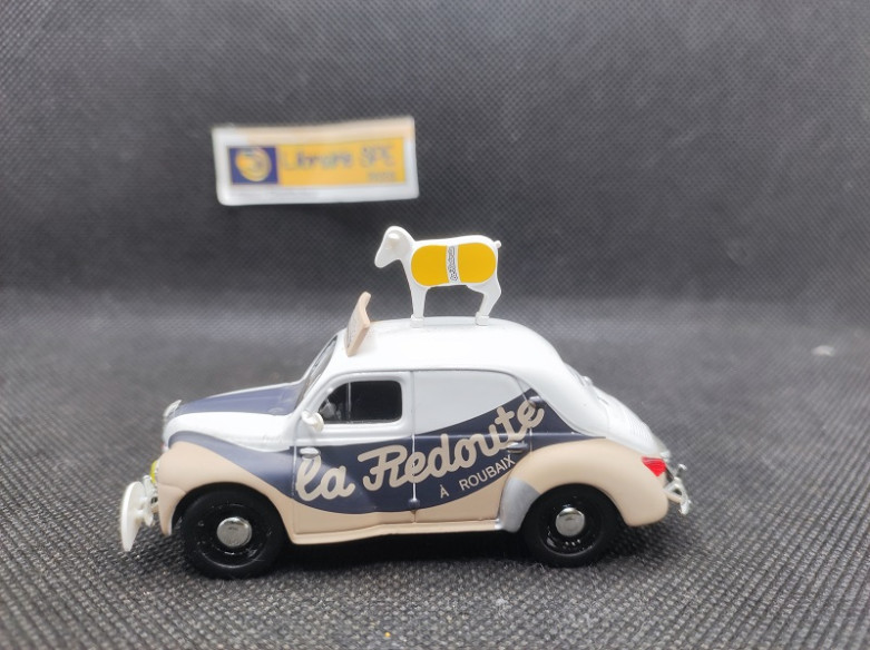 RENAULT 4 CV " LA REDOUTE " TOUR DE FRANCE 1955 - NOREV - N° 510017 - 1/43 | Renault 4CV " La redoute" Tour de France 1955 - ...