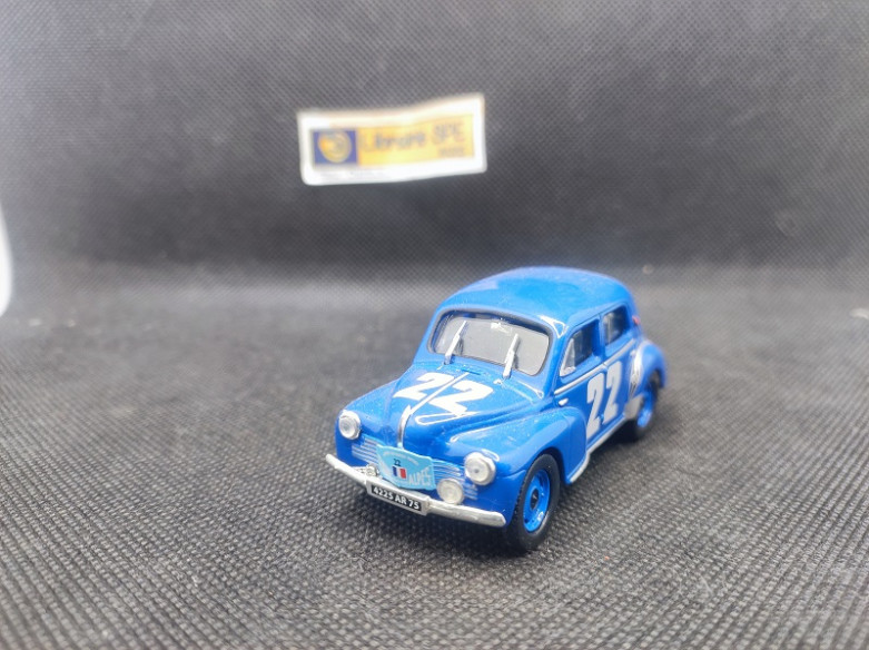 RENAULT 4 CV N° 22 COUPE DES ALPES TYPE 1063 1954 - ELIGOR - N° 21 - 1/43 | Renault 4 CV n° 22 Coupe des Alpes Type 1063 de 1...