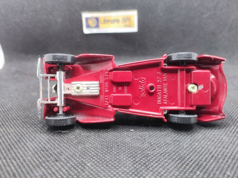 BUGATTI 57 S ATALANTE 1939 - SOLIDO - N° 88 - 1/43 | Bugatti 57 S Atalante de 1939 - 88 |