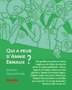 Qui a peur d'Annie Ernaux ? De Jérôme Deneubourg | 9791097356163 |
