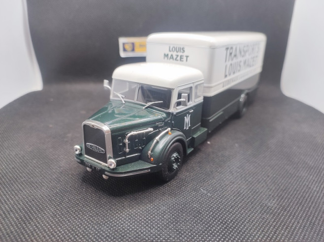 CAMION BERNARD TD 180 "LOUIS MAZET" 1962 - IXO - N° 9 - 1/43 | Camion bernard TD 180 "Louis Mazet" de 1962 - 9 |