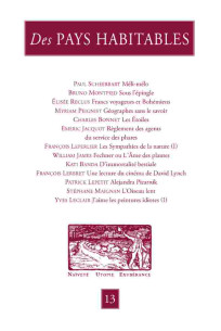 Des PAYS HABITABLES - N°13 mars 2026 Naïveté - Utopie - Exubérance | 9782912753717 |