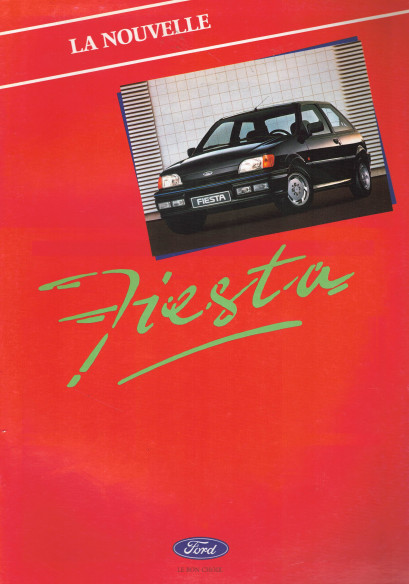 Brochure FORD FIESTA (01/1989) | FOR20 - Ref: PN 971102/8901/18M/SWIFR |