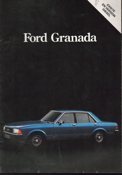 Brochure FORD GRANADA (01/1978) | FOR19 - Ref: PN 209703/7801/170FR |