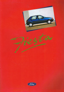 Brochure FORD FIESTA (01/1990) | FOR18 - Ref: PN 071101/9001/250M/FR |