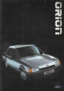 Brochure FORD ORION (01/1986) | FOR13 - Ref: PN 653357/8601/110M/FR |