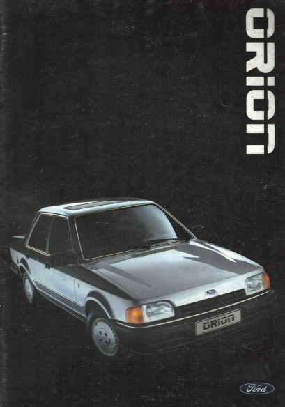 Brochure FORD ORION (01/1986) | FOR13 - Ref: PN 653357/8601/110M/FR |