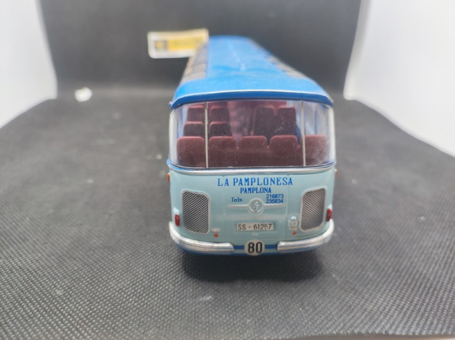 AUTOBUS SETRA S14 1966 "LA PAMPLONESA" - IXO - N° 31 - 1/43 | Autobus Setra S14 "La Pamplonesa" de 1966 - 31 |