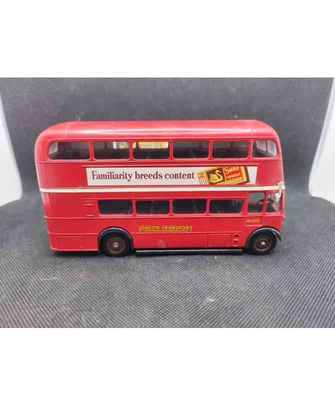 AEC DECKER LONDON COUNTRY (Rouge) - SOLIDO - N° 4402 - 1/50 | AEC Decker London Country Rouge - 4402 |