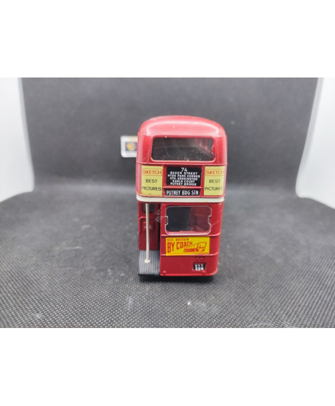 AEC DECKER LONDON COUNTRY (Rouge) - SOLIDO - N° 4402 - 1/50 | AEC Decker London Country Rouge - 4402 |