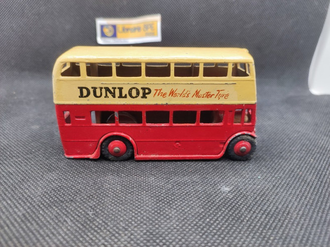 AEC DOUBLE DECK BUS "DUNLOP" - DINKY TOYS GB - N° 290 - 1/43 | AEC Double Deck Bus "Dunlop" - 290 |