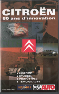 Cassette VHS Citroën 80 ans d'innovation | VHS CITROEN |