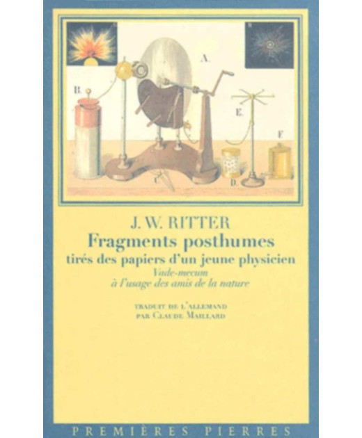 Fragments Posthumes De Johann-Wilhelm Ritter | 9782913534025 |
