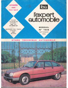Etude Technique Automobile CITROEN GSA 1130-1300 | LEA168 |
