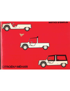 Notice d'emploi CITROËN MEHARI (1981) | Notice d'emploi CITROËN MEHARI |