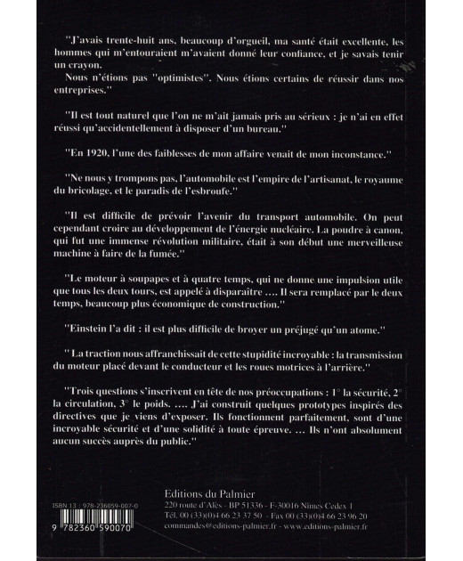 Mes mille et une voitures de Gabriel VOISIN | 9782360590070 |