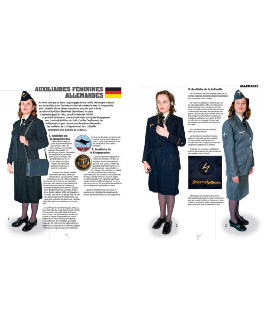 Femmes sous l'uniforme 1939-1945 - Guide Militaria n° 11 | 9791038014688 |