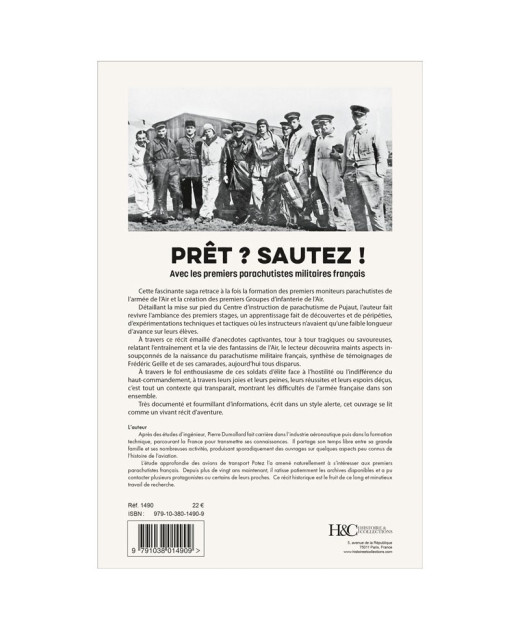 Prêt ? Sautez ! Avec les premiers parachutistes militaires français | 9791038014909 |