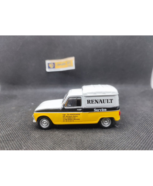 RENAULT 4 F4 FOURGONNETTE " SERVICE RENAULT " 1983 - NOREV - 218668 - 1/43 | Renault 4 F4 Fourgonnette "Service Renault" de 1...