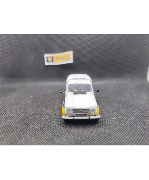 RENAULT 4 F4 FOURGONNETTE " SERVICE RENAULT " 1983 - NOREV - 218668 - 1/43 | Renault 4 F4 Fourgonnette "Service Renault" de 1...