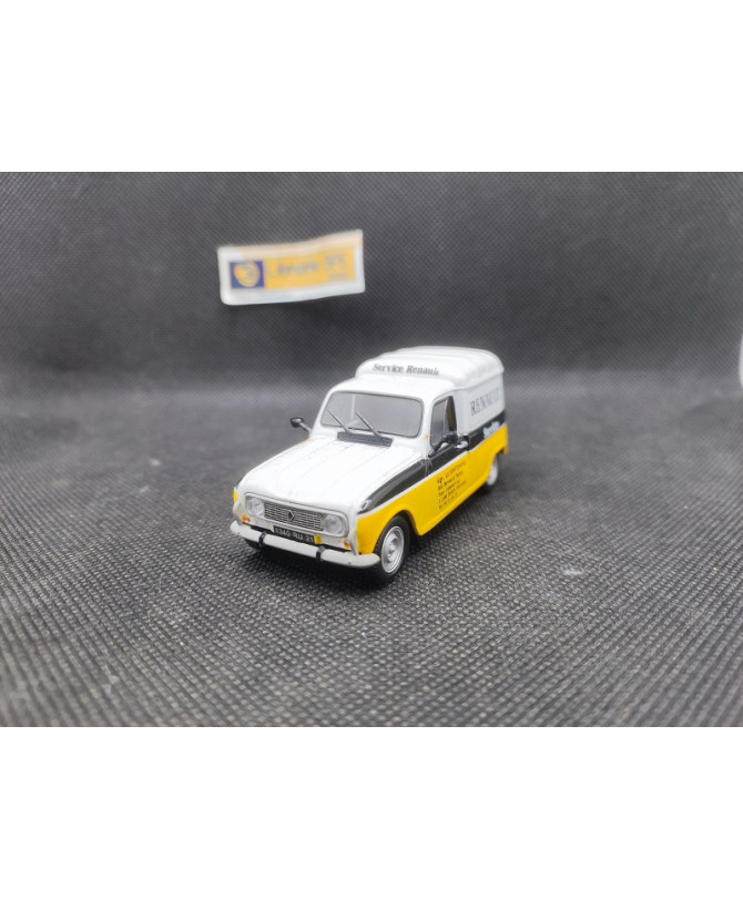 RENAULT 4 F4 FOURGONNETTE " SERVICE RENAULT " 1983 - NOREV - 218668 - 1/43 | Renault 4 F4 Fourgonnette "Service Renault" de 1...