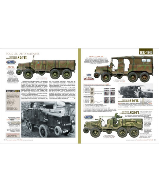 Tous les Laffly militaires 1914-1940 | 9782352504993 |