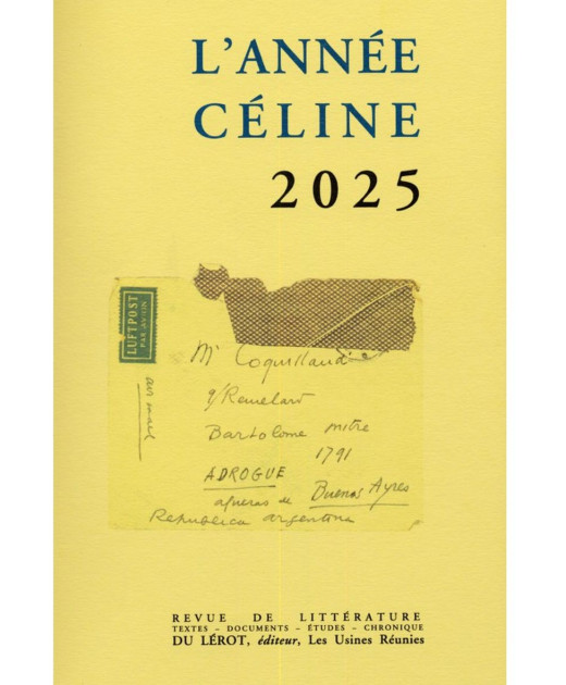 L'année Céline 2025 | 9782355482120 |