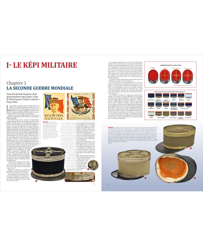 Képi, une coiffure française Tome 2: 1939 à nos jours | 9791038013407 |