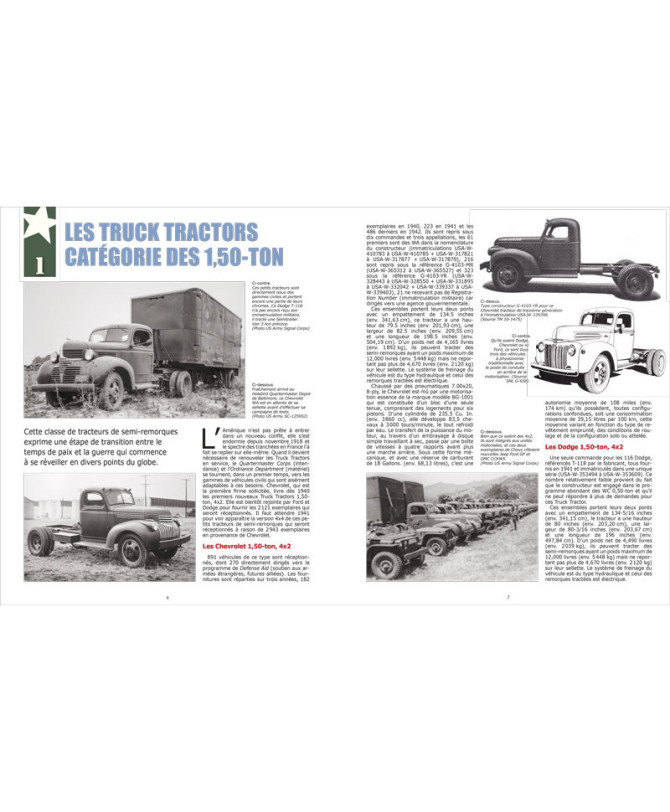 Les tracteurs et semi-remorques de l'U.S. Army | 9791038013391 |
