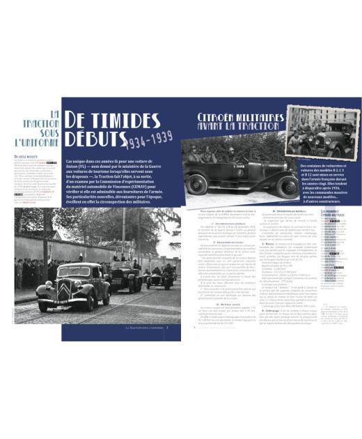 La Traction Avant Citroën sous l'uniforme Tome 1 | 9791038012127 |