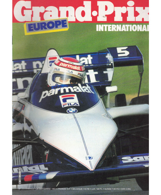Grand Prix International EUROPE 1983 | Grand Prix Inter 71 |
