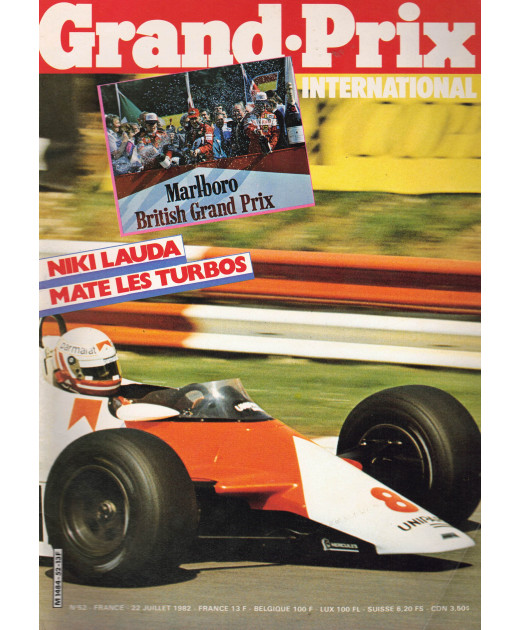 Grand Prix International ANGLETERRE 1982 | Grand Prix Inter 52 |