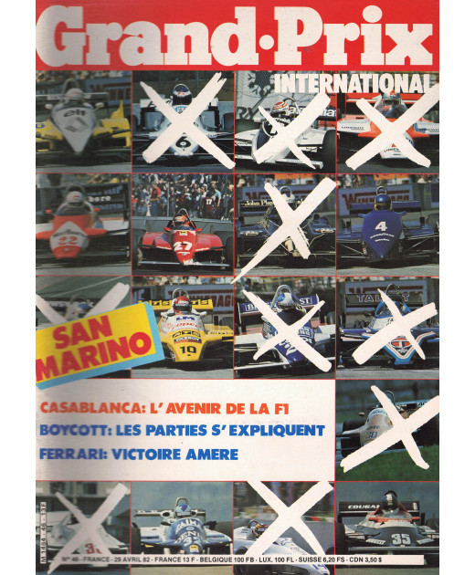 Grand Prix International SAN MARINO 1982 | Grand Prix Inter 46 |