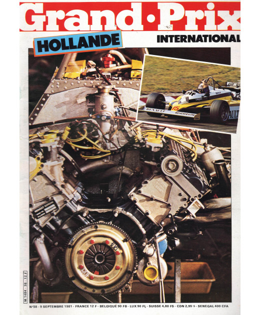 Grand Prix International HOLLANDE 1981 | Grand Prix Inter 38 |