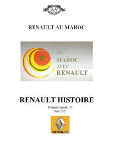 Renault Histoire N°51 - Juin 2021 (Renault au Maroc) | Renault Histoire N°51 |