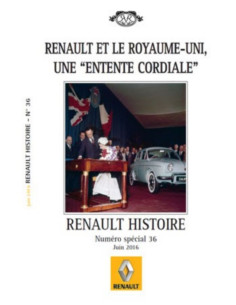 Renault Histoire N°36 - Juin 2016 (Renault et le Royaume-Uni) | Renault Histoire N°36 |