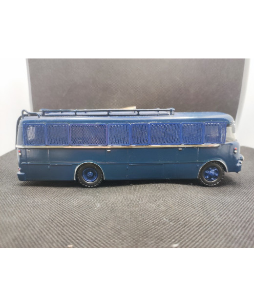 AUTOCAR BERLIET PLB 6 GENDARMERIE MOBILE - MINITRUCKS - N° 129 - 1/50 | Autocar Berliet PLB 6 Gendarmerie Mobile - 129 |